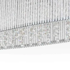 Sklep Kaja Srebrny żyrandol z kryształkami P0207-06E-F4QL ANABELLA | Kaja Discount