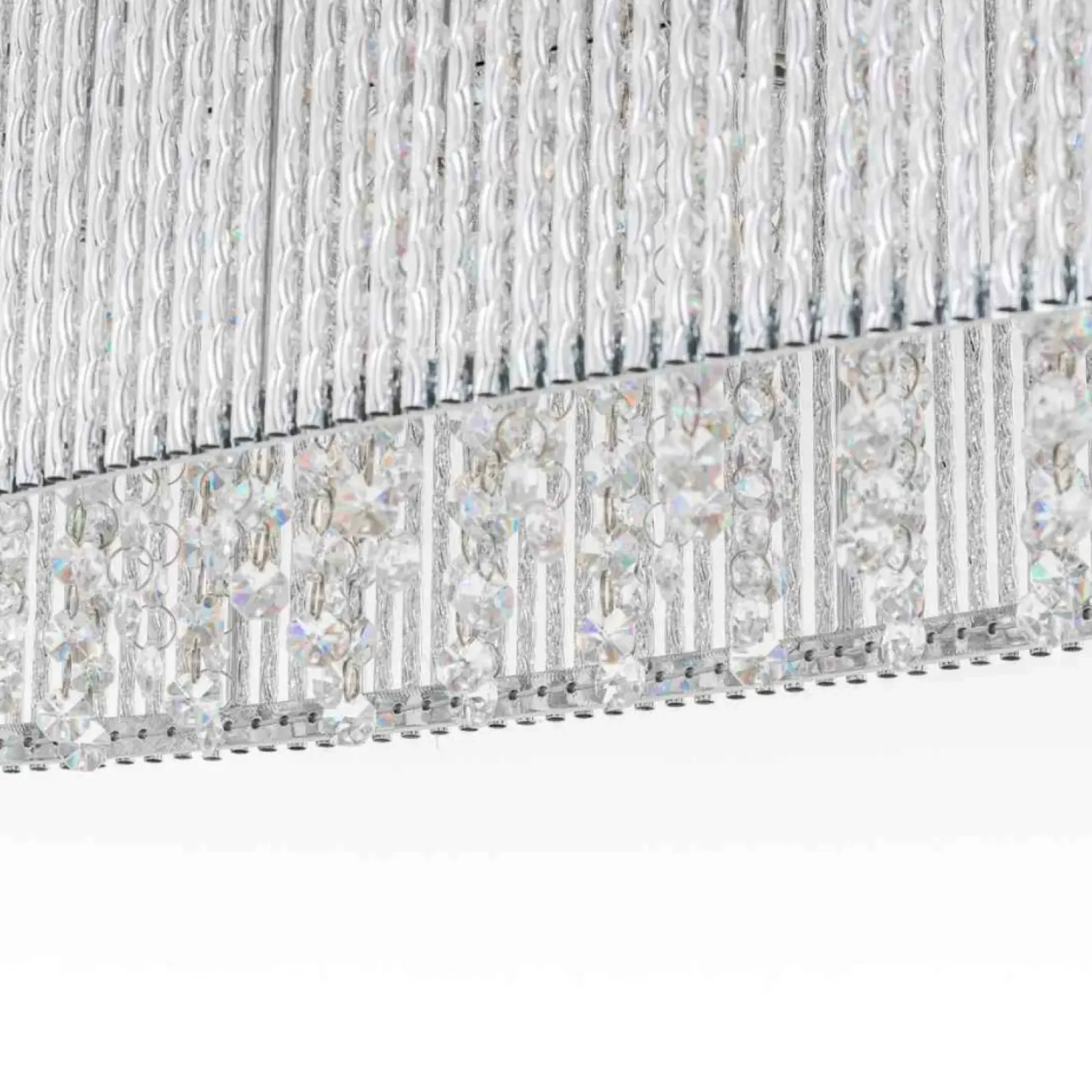 Sklep Kaja Srebrny żyrandol z kryształkami P0207-06E-F4QL ANABELLA | Kaja Discount