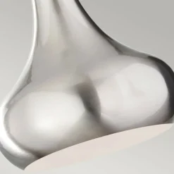Sklep Kaja Stalowo-czarna lampa wisząca FE-BESO-P-S-BS z serii BESO szczotkowanastal Discount