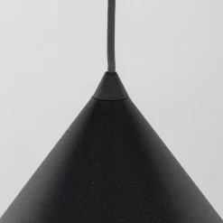 Sklep Kaja Stożkowa, czarna lampa wisząca TK 10059 CONO BLACK | Kaja Oświetlenie Outlet