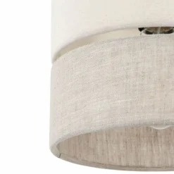 Sklep Kaja Stonowana, abażurowa lampa wisząca do sypialni TK 5770 z serii ECO Best