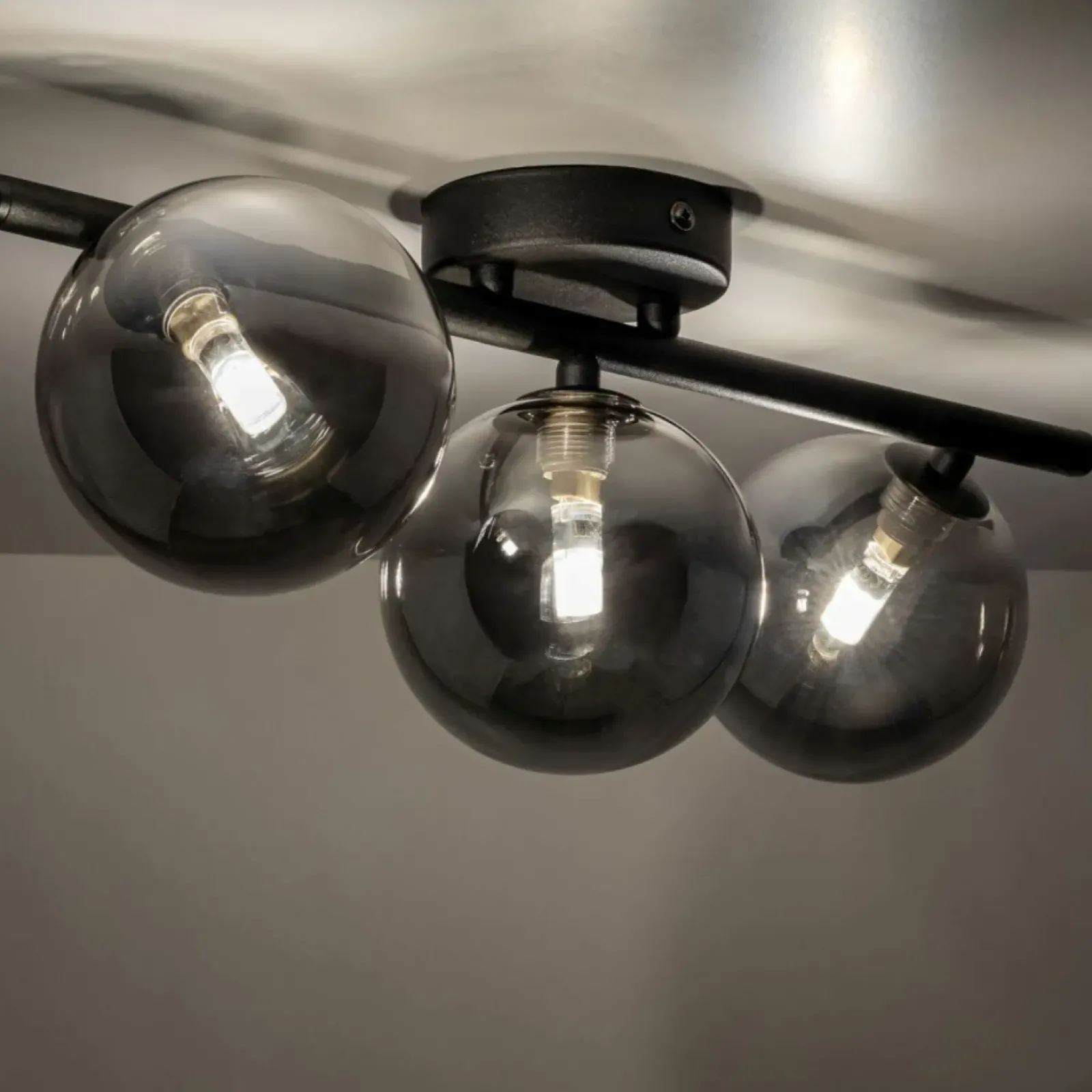 Sklep Kaja Stylowa, czarna lampa sufitowa do kuchni TK 6855 ESTERA BLACK | Kaja Cheap