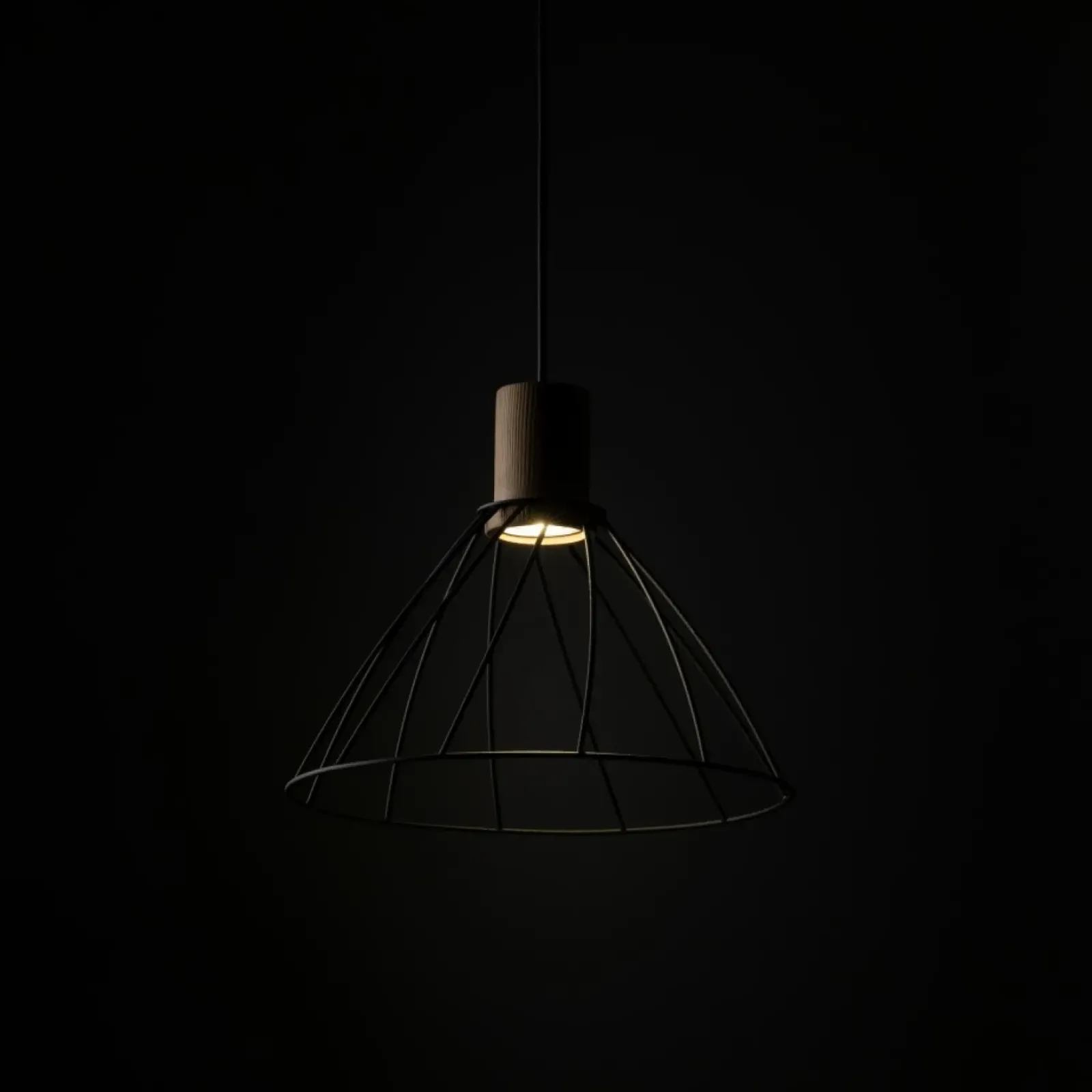 Sklep Kaja Stylowa, druciana lampa wisząca TK 10156 MODESTO WOOD SOSNA | Kaja Store