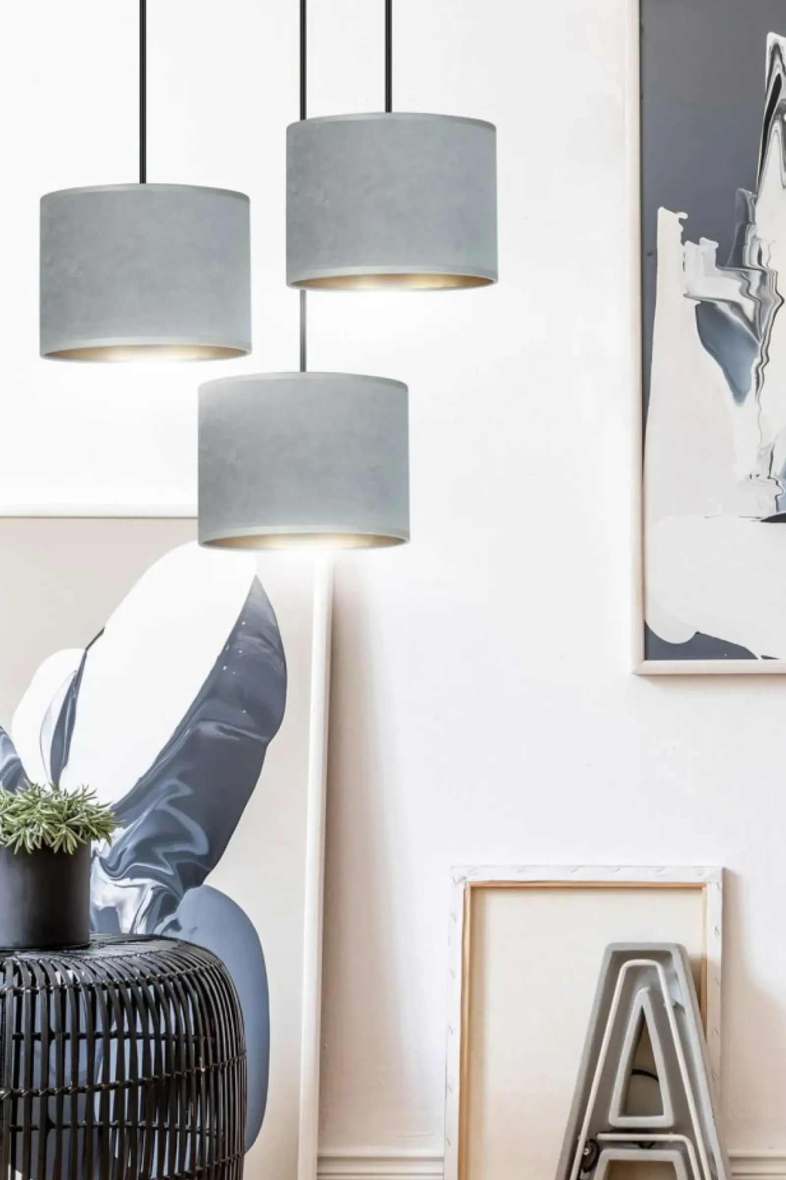 Sklep Kaja Stylowa lampa do przytulnej sypialni 1050/3PREM HILDE PREMIUM | Kaja Shop