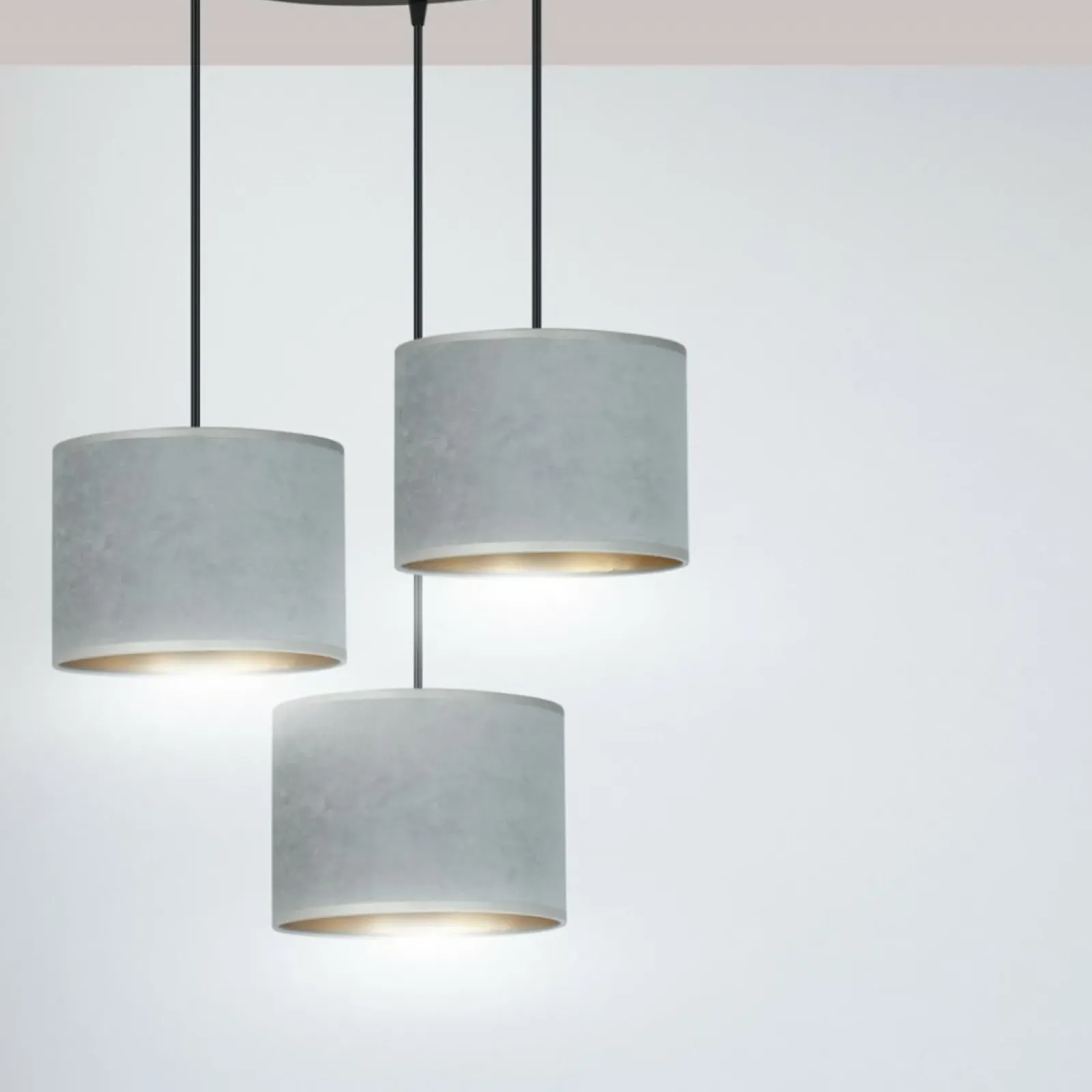 Sklep Kaja Stylowa lampa do przytulnej sypialni 1050/3PREM HILDE PREMIUM | Kaja Shop