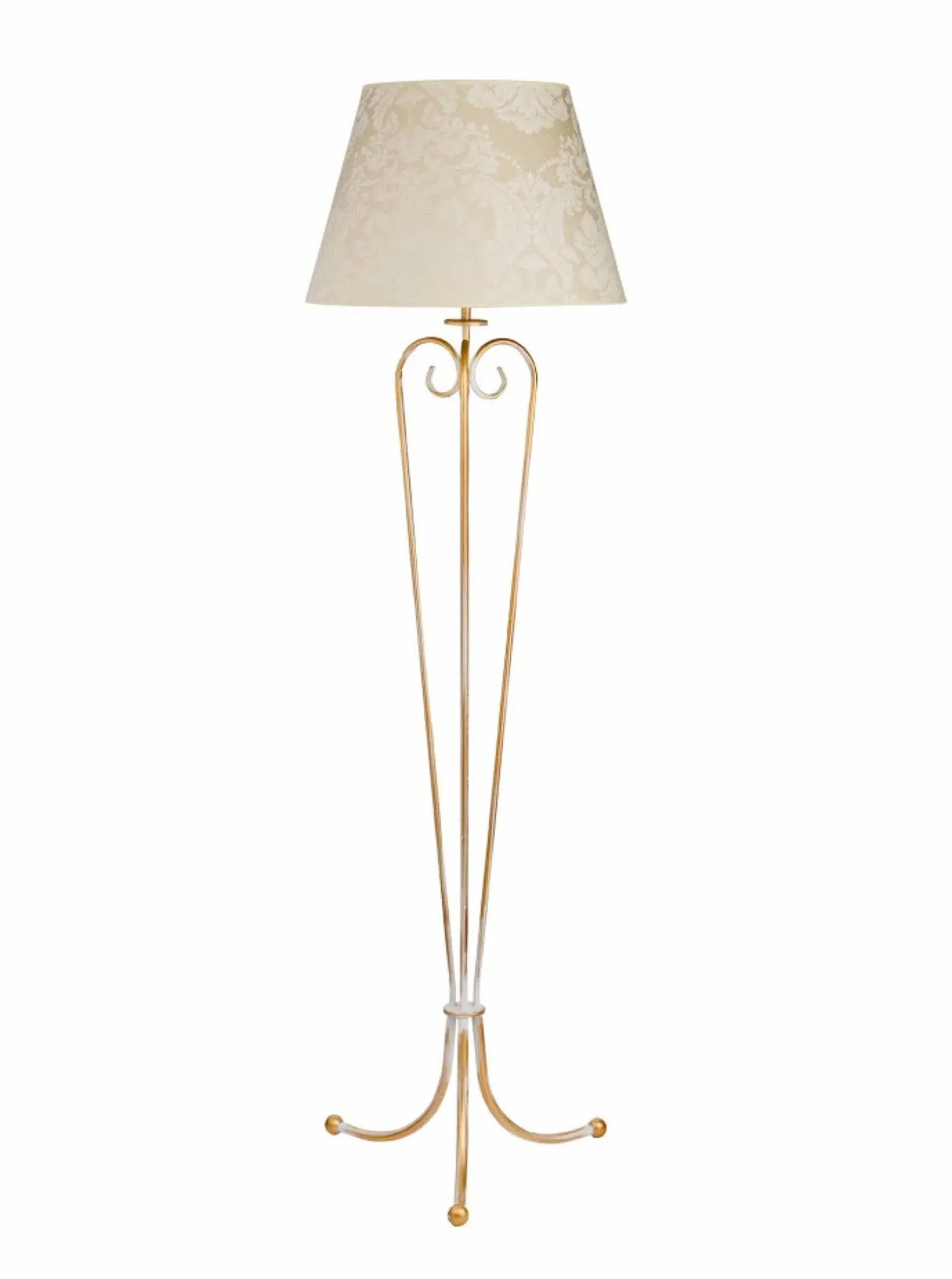 Sklep Kaja Stylowa lampa stojąca, do salonu JUP 1595 SOFIA | Kaja Oświetlenie* Lampy Podłogowe Z Abażurem|Tradycyjne Lampy Podłogowe