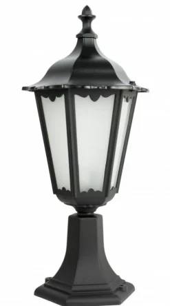 Sklep Kaja Stylowa lampa stojąca ogrodowa, czarna K 4011/1 z serii RETRO CLASSIC | Kaja Ośw* Lampy Ogrodowe Stojące