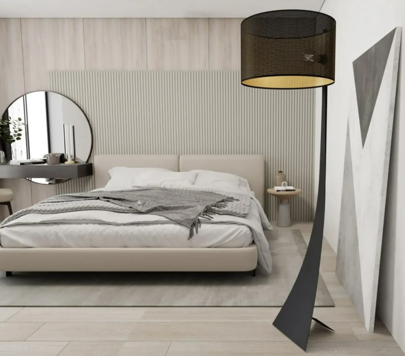 Sklep Kaja Stylowa lampa stojąca w stylu modern 1156/LP1 ESTRELLA | Kaja* Lampy Podłogowe Z Abażurem|Tradycyjne Lampy Podłogowe