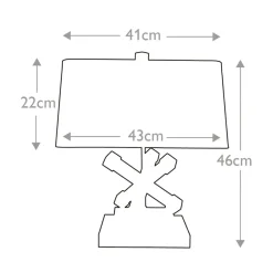 Sklep Kaja Stylowa lampa stołowa GN-JACKSON-SQUARE-TL z serii JACKSON SQUARE* Lampki Stołowe Z Abażurem|Tradycyjne Lampki Stołowe