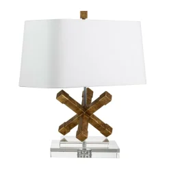 Sklep Kaja Stylowa lampa stołowa GN-JACKSON-SQUARE-TL z serii JACKSON SQUARE* Lampki Stołowe Z Abażurem|Tradycyjne Lampki Stołowe