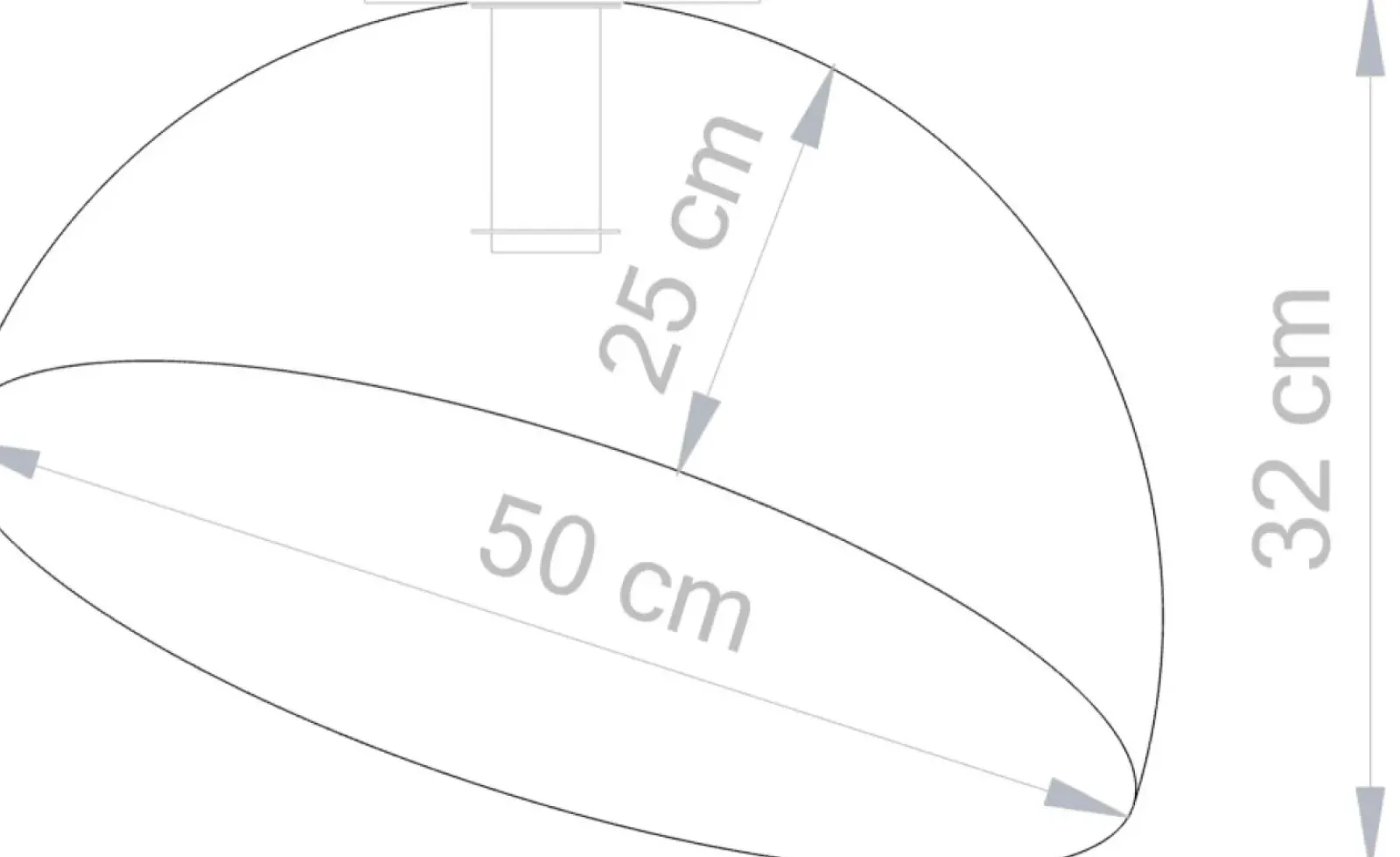Sklep Kaja Stylowa lampa sufitowa, biała półkula SIG 32461 - SFERA 50 B/MIEDŹ Clearance