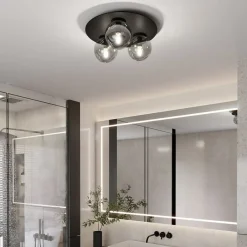 Sklep Kaja Stylowa lampa sufitowa do loftowej sypialni 1128/3 SOLAR | Kaja Best Sale