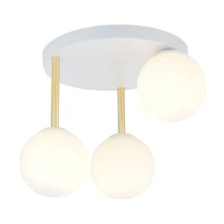 Sklep Kaja Stylowa lampa sufitowa do przytulnej sypialni 1261/3 z serii DOLCE* Plafony Nowoczesne