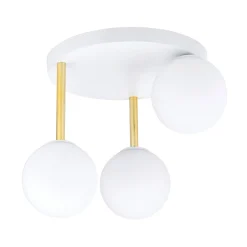 Sklep Kaja Stylowa lampa sufitowa do przytulnej sypialni 1261/3 z serii DOLCE* Plafony Nowoczesne