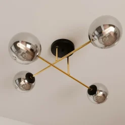 Sklep Kaja Stylowa lampa sufitowa do nowoczesnej kuchni 1269/4 - MAGNUM | Kaja Cheap