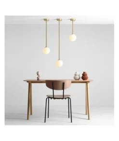 Sklep Kaja Stylowa lampa sufitowa z kloszem, do sypialni 1080PL_G40_S PINNE* Plafony Nowoczesne