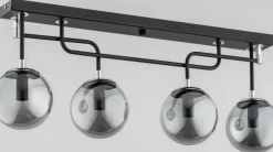 Sklep Kaja Stylowa lampa sufitowa z grafitowymi kloszami AL 63027 | Kaja Best Sale