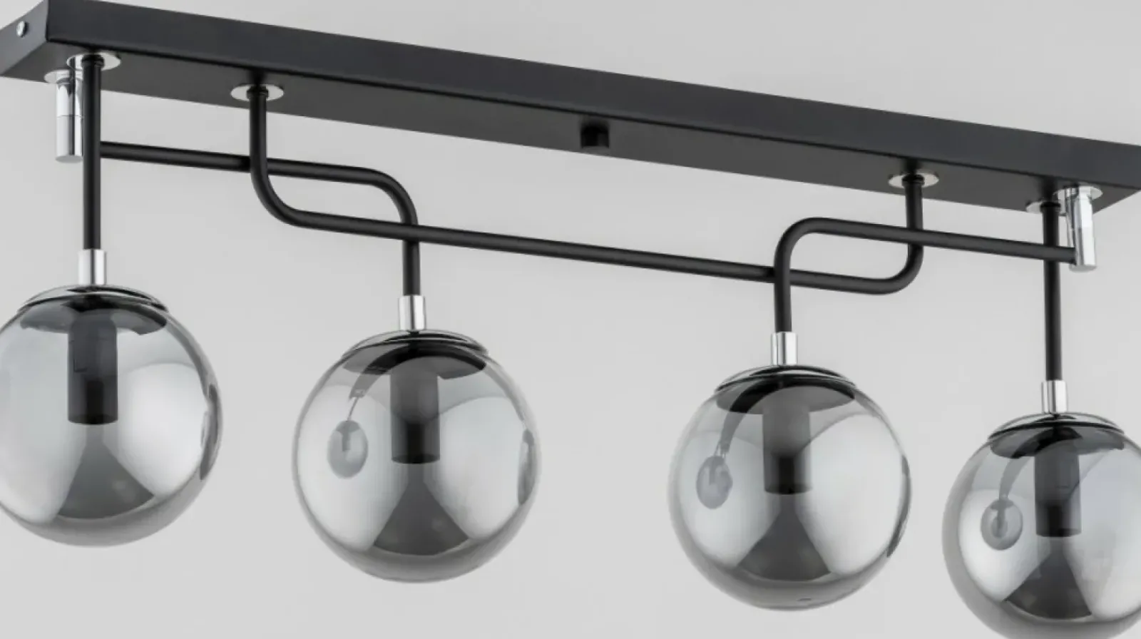 Sklep Kaja Stylowa lampa sufitowa z grafitowymi kloszami AL 63027 | Kaja Best Sale
