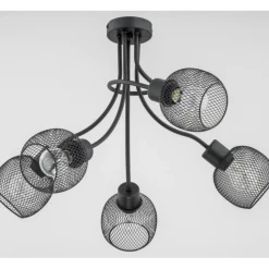 Sklep Kaja Stylowa lampa sufitowa z drucianymi kloszami AL 25835 PLENA | Kaja Shop