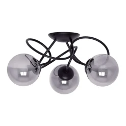 Sklep Kaja Stylowa lampa sufitowa z grafitowymi kloszami K-5116 z serii RUBI Sale