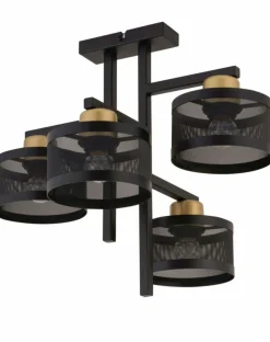 Sklep Kaja Stylowa lampa sufitowa z drucianymi kloszami SIG 32135 OFF CZ/ZŁ New