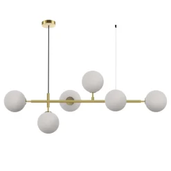 Sklep Kaja Stylowa lampa wisząca do jadalni LP-005/6P WH ALISA | Kaja Oświetlenie Clearance