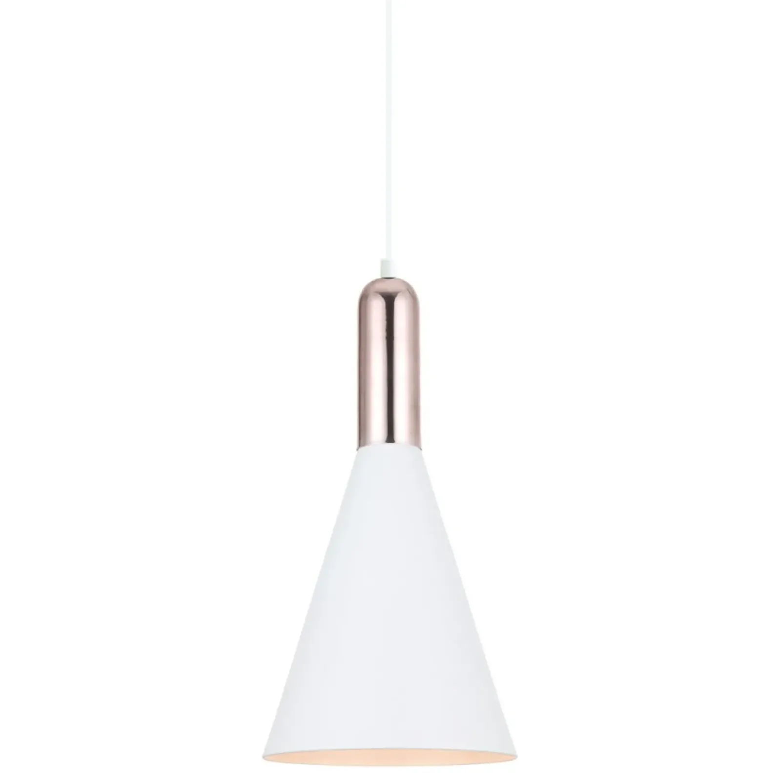 Sklep Kaja Stylowa lampa wisząca do kuchni MDM-3030/1 W+COP KHALEO | Kaja Store