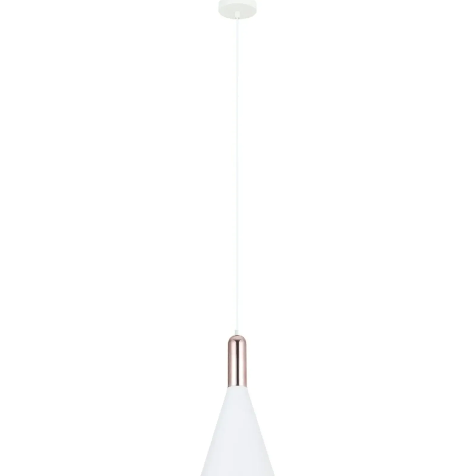 Sklep Kaja Stylowa lampa wisząca do kuchni MDM-3030/1 W+COP KHALEO | Kaja Store