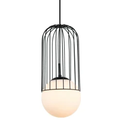 Sklep Kaja Stylowa lampa wisząca do kuchni MDM-3940/1 BK MATTY | Kaja Oświetlenie Hot