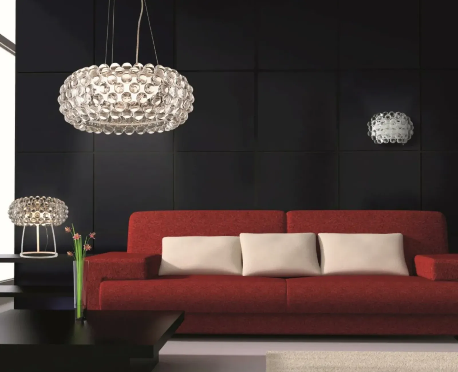 Sklep Kaja Stylowa lampa wisząca do nowoczesnego salonu AZ0059 ACRYLIO | Kaja transparentny Sale