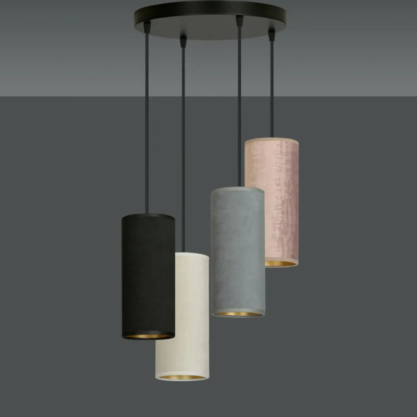 Sklep Kaja Stylowa lampa wisząca do salonu 1068/4PREM BENTE PREMIUM | Kaja Online