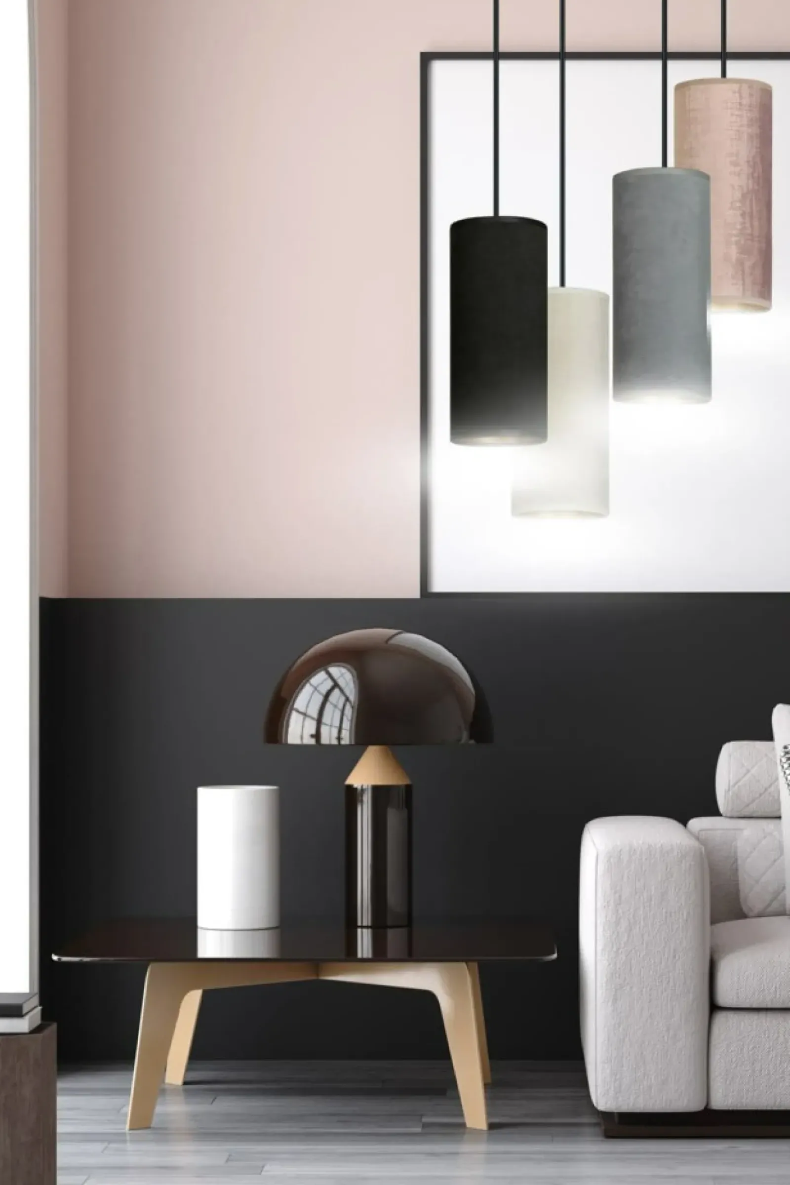 Sklep Kaja Stylowa lampa wisząca do salonu 1068/4PREM BENTE PREMIUM | Kaja Online