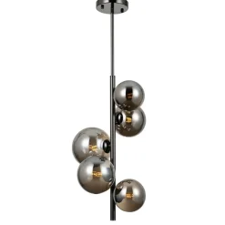 Sklep Kaja Stylowa lampa wisząca do sypialni PND-406007-V5A-BCR z serii CANELLO Hot