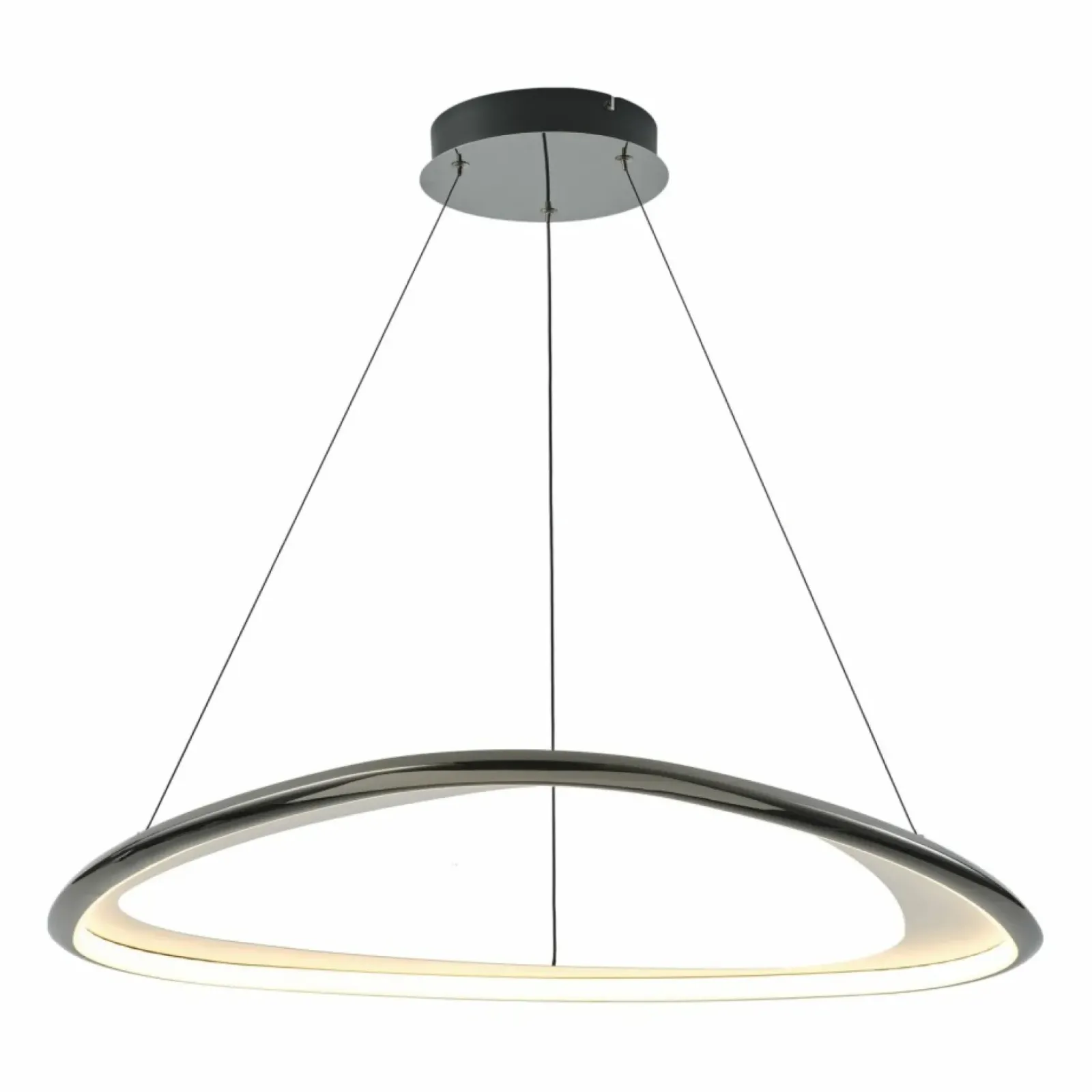 Sklep Kaja Stylowa lampa wisząca LED do salonu MD3888-1L-3BCT GETAFE | Kaja Best