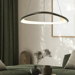 Sklep Kaja Stylowa lampa wisząca LED do salonu MD3888-1L-3BCT GETAFE | Kaja Best