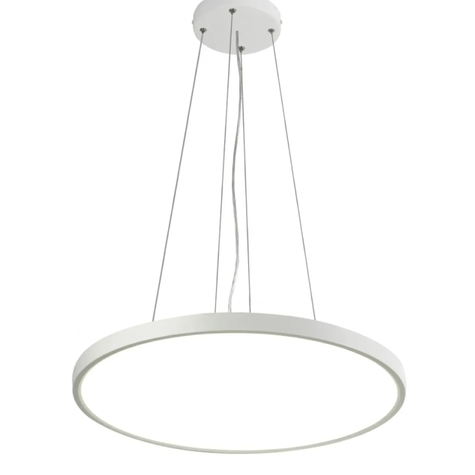 Sklep Kaja Stylowa lampa wisząca LED ⌀48 PND-35263-480R-36W-WH CALVI | Kaja Outlet