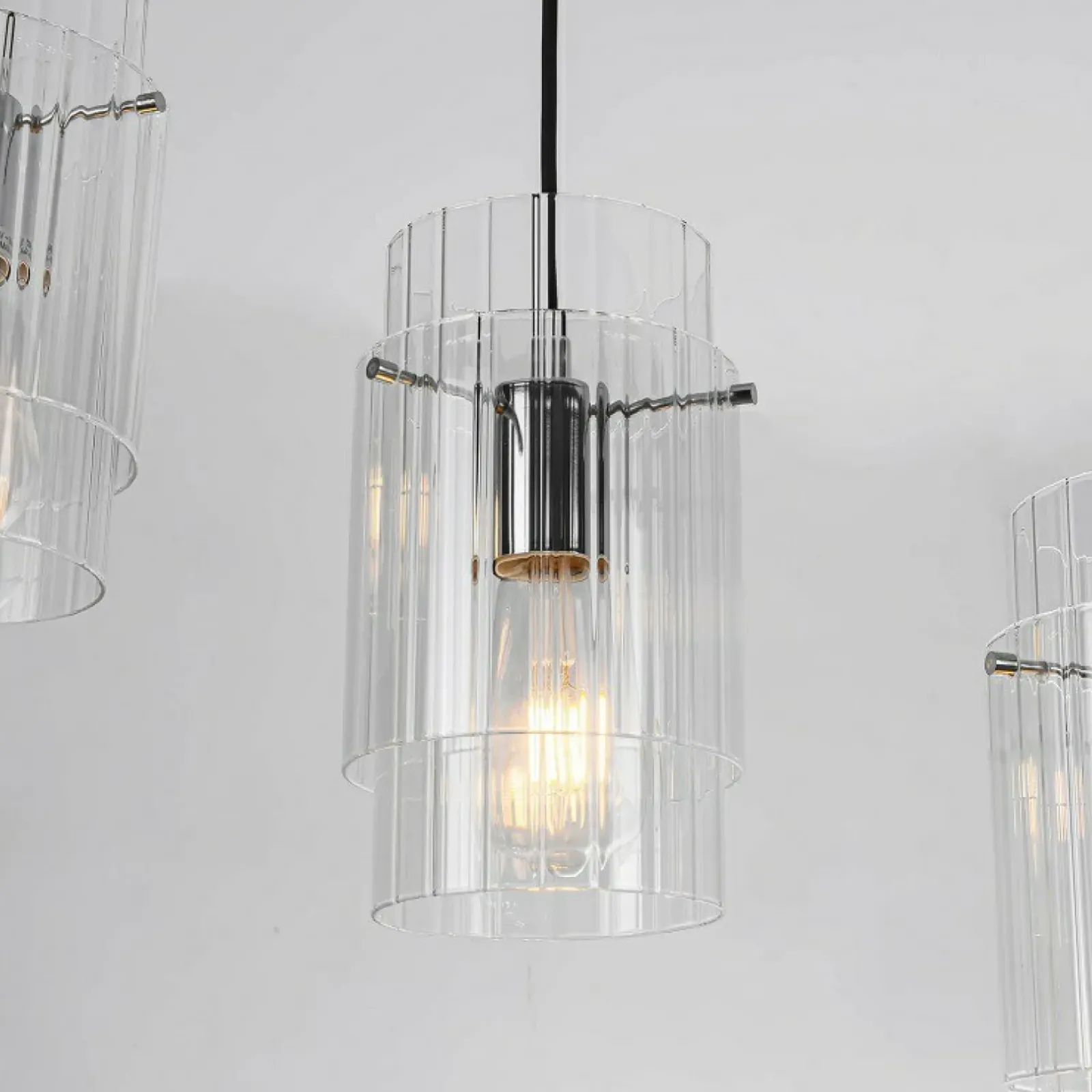 Sklep Kaja Stylowa lampa wisząca na listwie, nad stół LP-707/3L z serii SAVONA Store