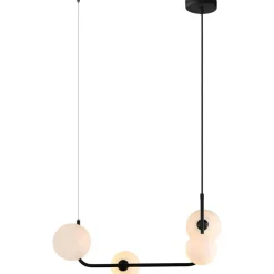 Sklep Kaja Stylowa lampa wisząca nad stół MDM-4123/4 BK FERRAND | Kaja Clearance