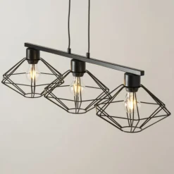 Sklep Kaja Stylowa lampa wisząca nad stół w jadalni SIG 40561 z serii VARIO CZ czarny New
