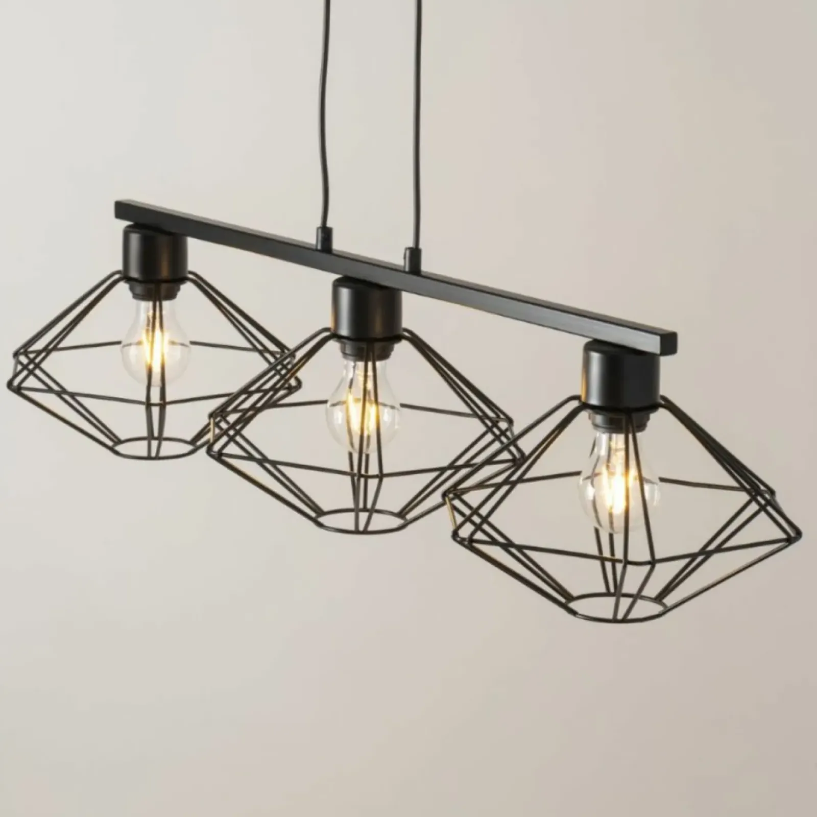 Sklep Kaja Stylowa lampa wisząca nad stół w jadalni SIG 40561 z serii VARIO CZ czarny New