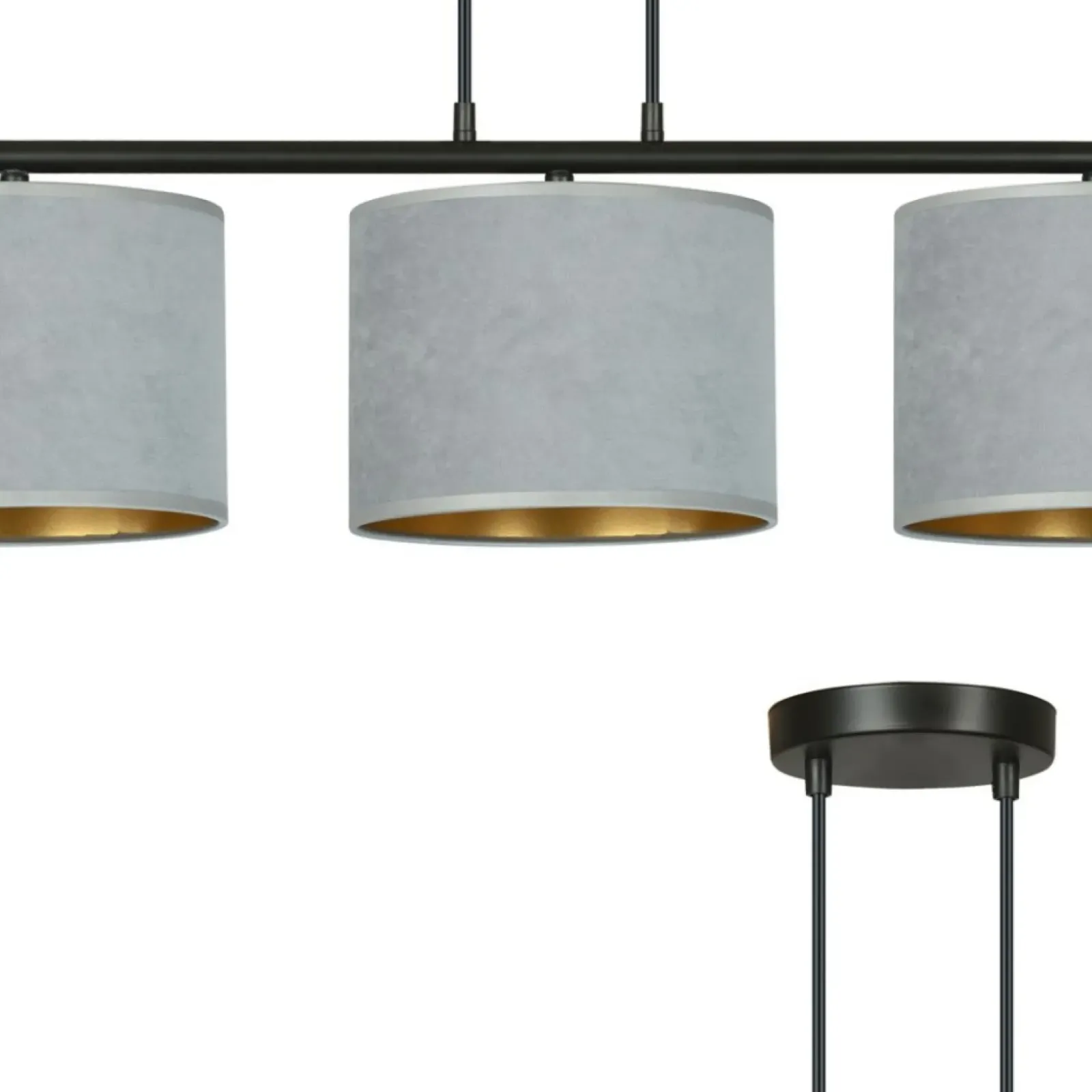 Sklep Kaja Stylowa lampa wisząca nad stół w jadalni 1050/3 HILDE | Kaja Best Sale