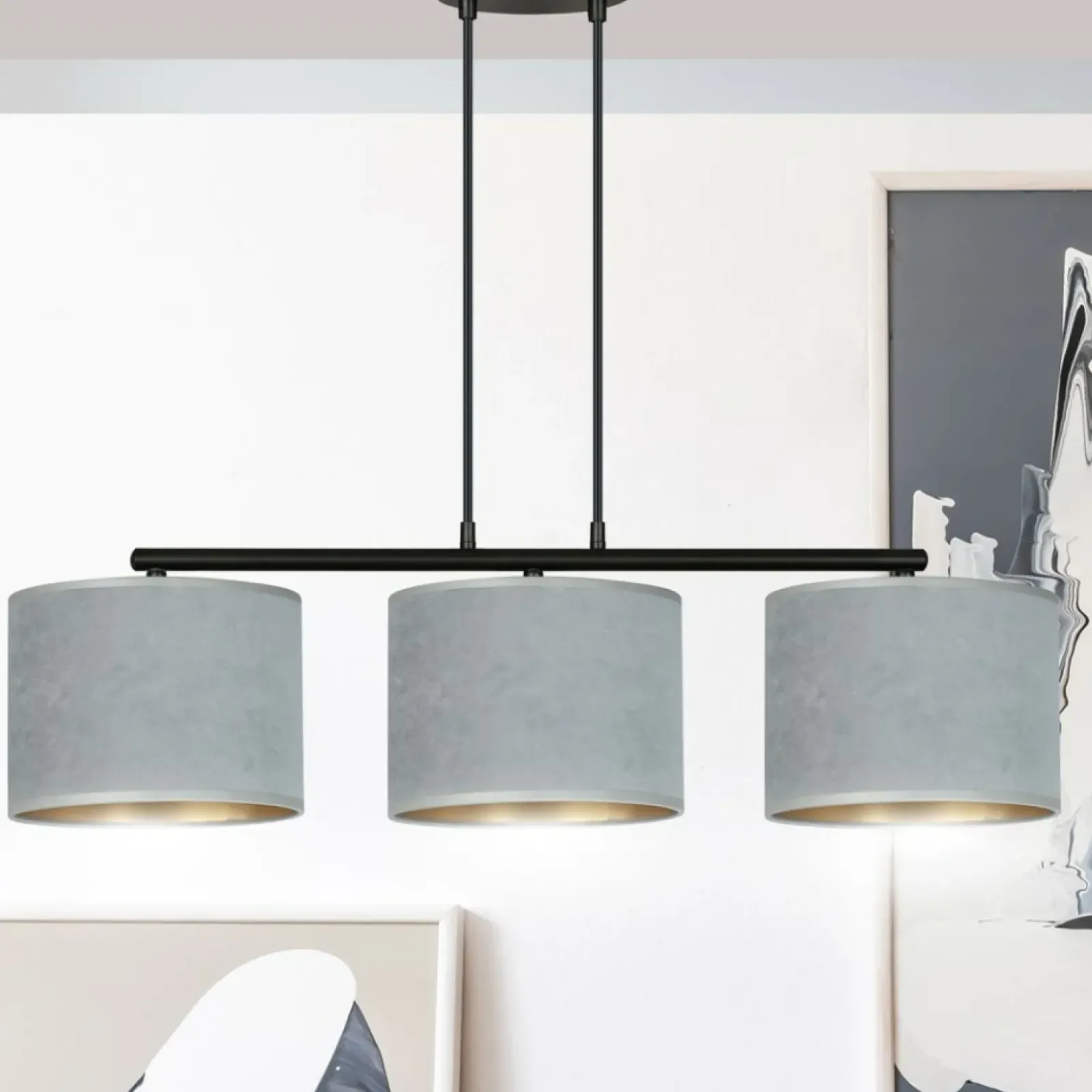 Sklep Kaja Stylowa lampa wisząca nad stół w jadalni 1050/3 HILDE | Kaja Best Sale