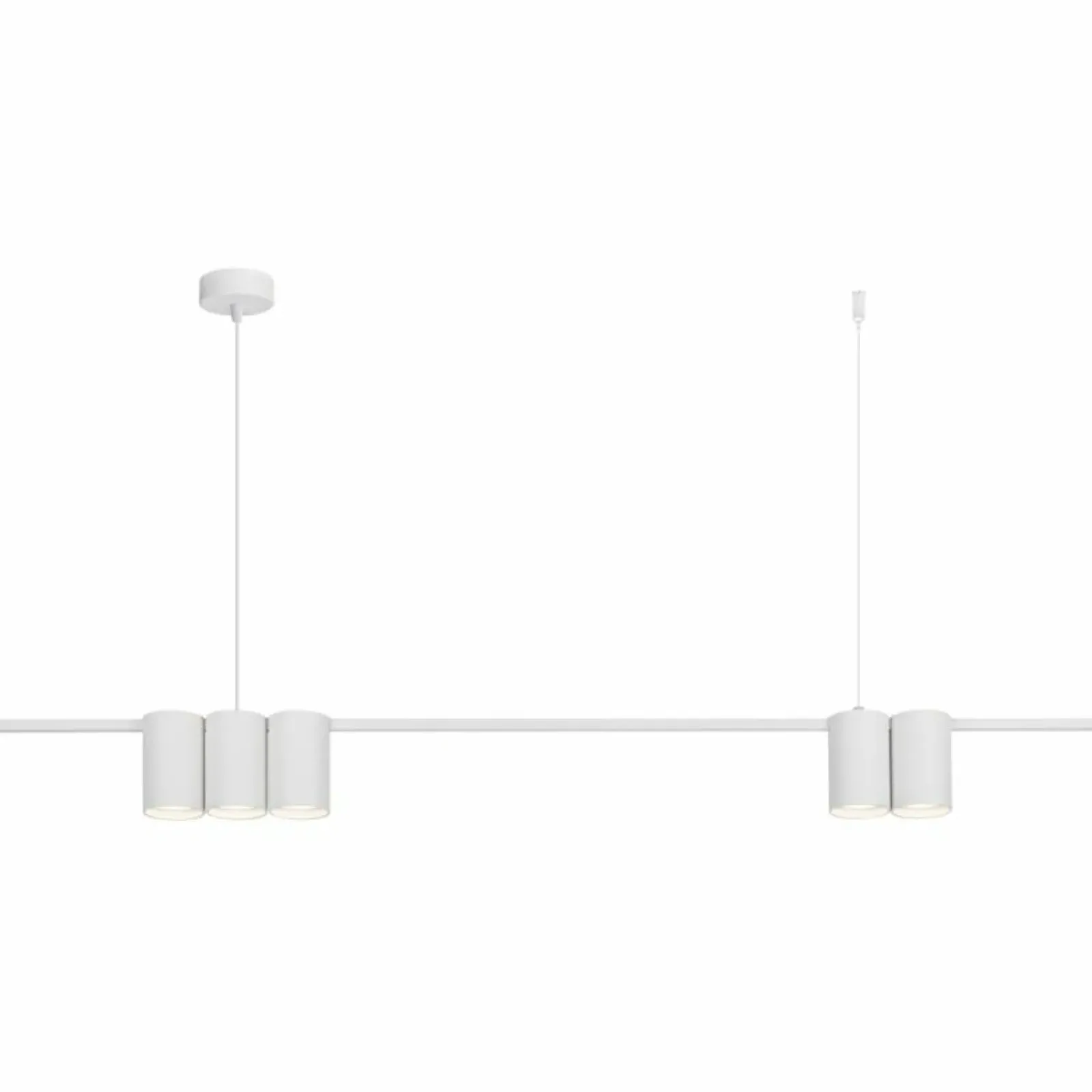 Sklep Kaja Stylowa lampa wisząca, tuby na listwie ML0368 (LISTWA) GENESIS | Kaja Flash Sale