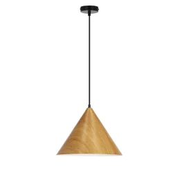 Sklep Kaja Stylowa lampa wisząca w kolorze jasnego dębu 31-23421 z serii DUNCA | Kaja Oświe Shop