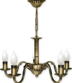 Sklep Kaja Stylowa lampa wisząca świecznik O1005/W5 PRIMA | Kaja Oświetlenie* Randole Tradycyjne