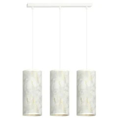Sklep Kaja Stylowa lampa wisząca, wzór marmuru 1057/3 KARLI | Kaja Oświetlenie biały Cheap