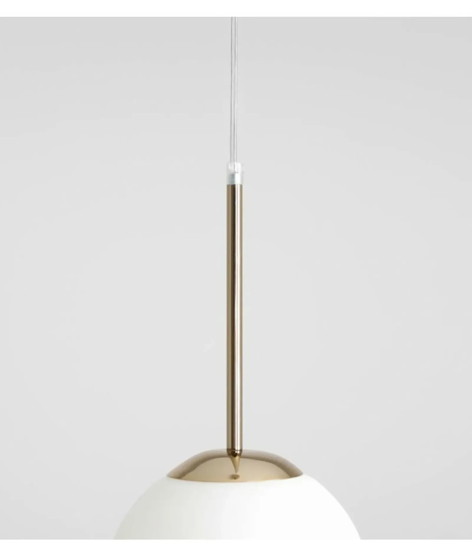 Sklep Kaja Stylowa lampa wisząca z białym, okrągłym kloszem 1087XS40 BOSSO Zadzwońporabattel.783200183(8-16)/mailsklep@kaja.com.pl Discount