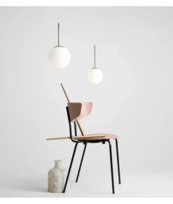 Sklep Kaja Stylowa lampa wisząca z białym, okrągłym kloszem 1087XS40 BOSSO Zadzwońporabattel.783200183(8-16)/mailsklep@kaja.com.pl Discount