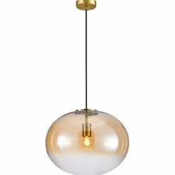 Sklep Kaja Stylowa lampa wisząca z ciepłym kloszem ML0342 CAMPANIA | Kaja Hot