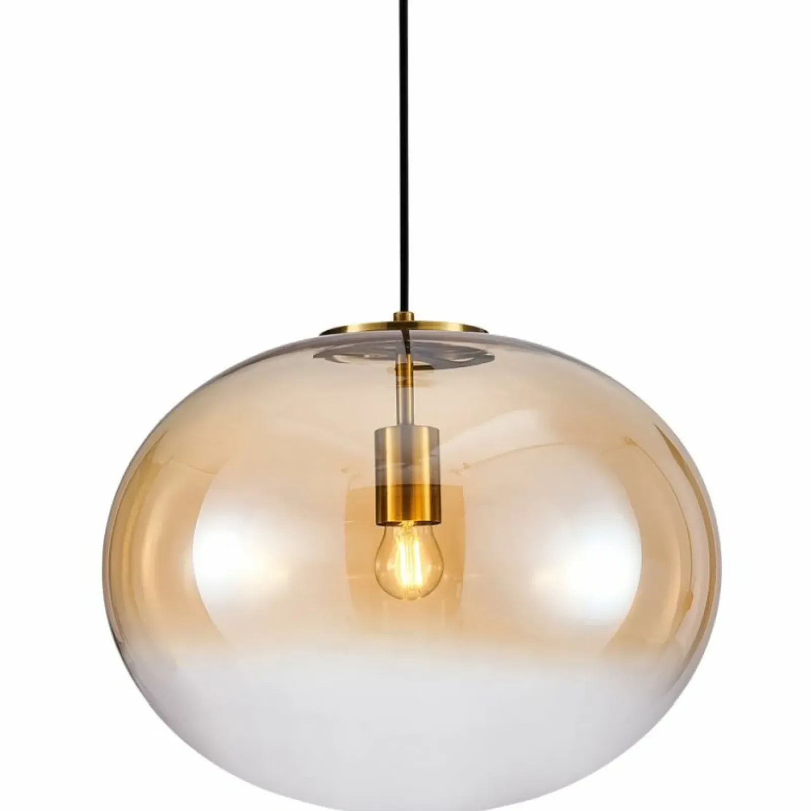 Sklep Kaja Stylowa lampa wisząca z ciepłym kloszem ML0342 CAMPANIA | Kaja Hot